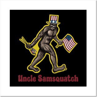 Uncle Samsquatch Posters and Art